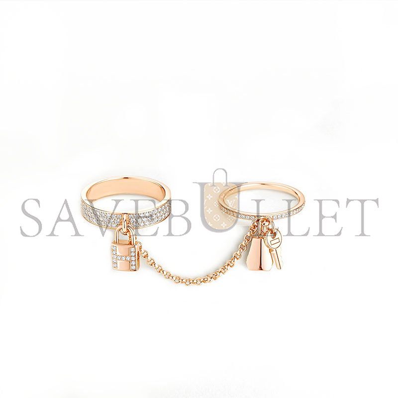 H**mes kelly cadenas double ring h220650b00053